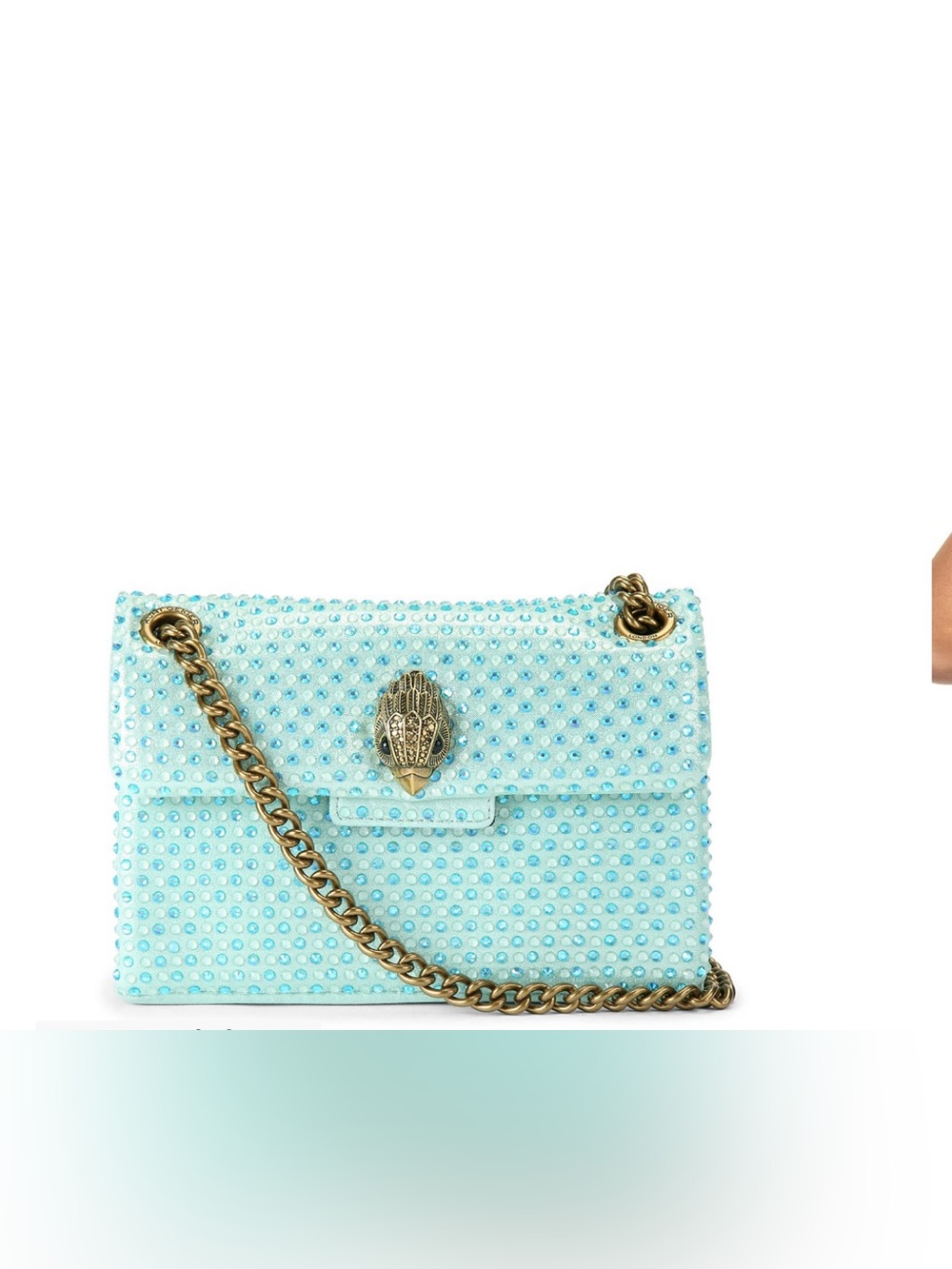 Kurt Geiger brand new green/blue Embellished  bag NO OFFER PLEASE